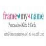 Frame My Name Coupons